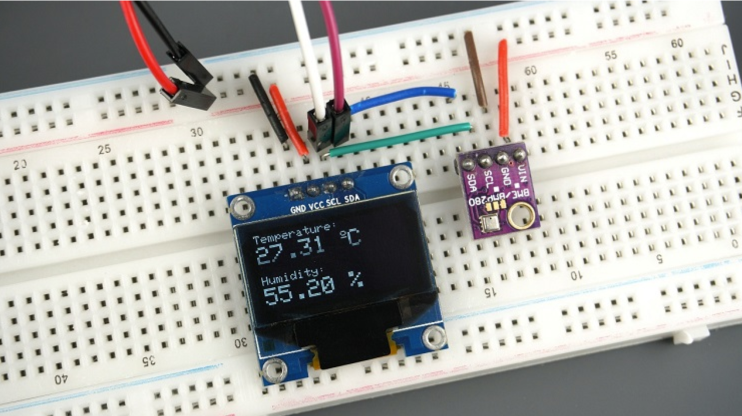 Project-06 : Serial Communication - i2c communication with multiple devices